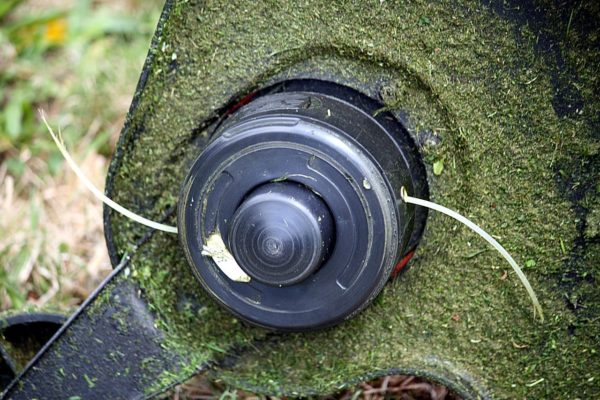 Rasentrimmer mit zwei Fäden Rasentrimmer mit zwei Fäden